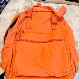 Vibrant Orange Backpack